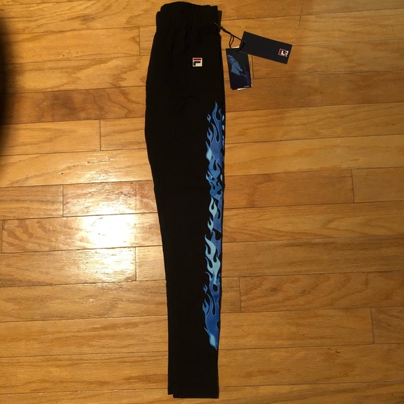 RARE FILA Disney Villain Hades flame legging - Picture 2 of 4
